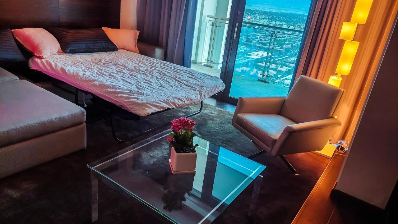 Luxury 53Rd Flr Condo With Amazing Sunset View & Balcony No Refee At Palms Place Las Vegas Exteriör bild